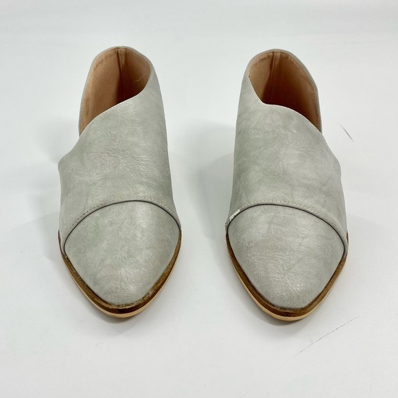 Beast Fashion Carter-05 Gray Slip On Side Cut Out Boot Shoe WOMENS SIZE 6 - Picture 6 of 9